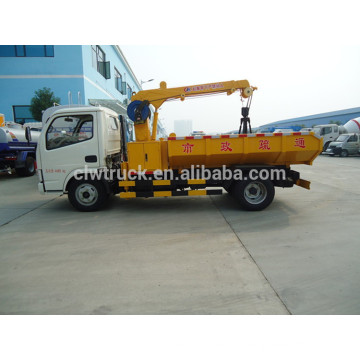 2015 Nouvelle grue à camion Dongfeng 2.5ton, camion grue 4x2 pour transport de limon